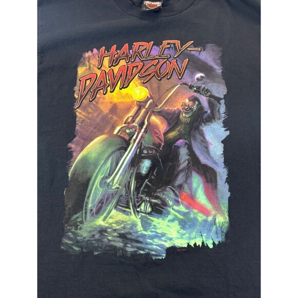 Harley Davidson Shirt Medium black t-shirt Bakersfield CA - Picture 3 of 9